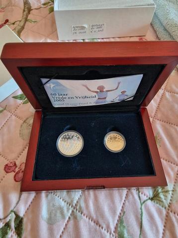 Gouden tientje Beatrix Combiset Vrede En Vrijheid Proof. beschikbaar voor biedingen