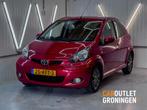 Toyota Aygo 1.0-12V Aspiration Red Navigator| AIRCO| NAVI |, Voorwielaandrijving, Euro 5, Stof, Gebruikt
