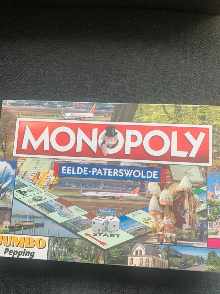 Monopoly Eelde-Paterswolde Editie. Nieuw in verpakking, Hobby en Vrije tijd, Gezelschapsspellen | Bordspellen, Nieuw, Drie of vier spelers