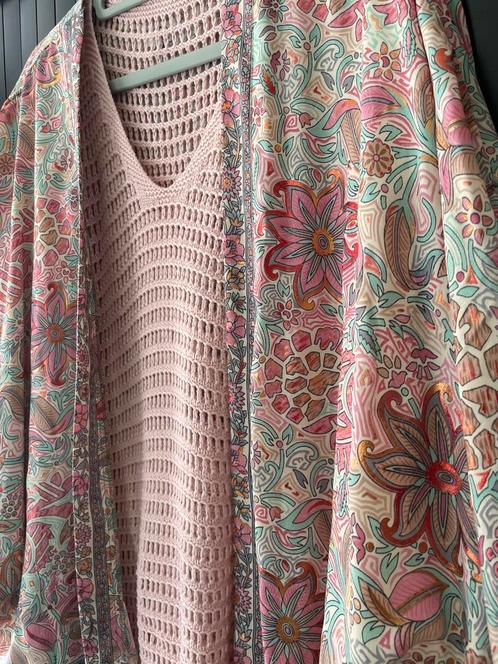 Summer chique blouse incl 2 Tops one size -nieuw-, Kleding | Dames, Blouses en Tunieken, Nieuw, Maat 46/48 (XL) of groter, Overige kleuren