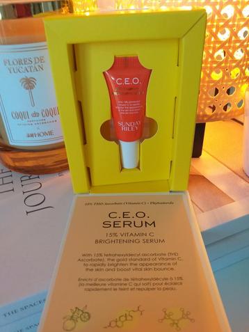 5 ML Sunday Riley C.E.O. 15% Vitamin C Serum nu 5,99 euro beschikbaar voor biedingen