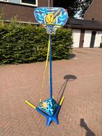 Basketbalpaal opvouwbaar, Ophalen, Zo goed als nieuw, Ring, Bord of Paal