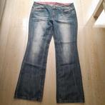 C&A straight leg jeans maat 46 taille 50 cm  2,50 euro, Blauw, Maat 46/48 (XL) of groter, Ophalen of Verzenden, Lang