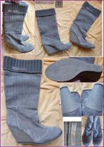 Beige suède FORNARINA cowboy laarzen mt 41 zgan, Hoge laarzen, FORNARINA, Beige, Ophalen of Verzenden