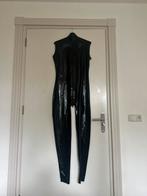 Latex Catsuit jumpsuit XL, Kleding | Dames, Verzenden, Zwart, Maat 46/48 (XL) of groter, Latex