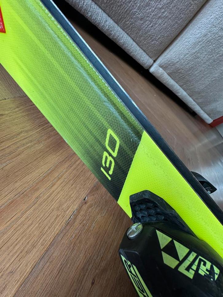 Ski's - Maat 130, Sport en Fitness, Skiën en Langlaufen, Gebruikt, Schoenen, Fischer, 100 tot 140 cm, Ophalen
