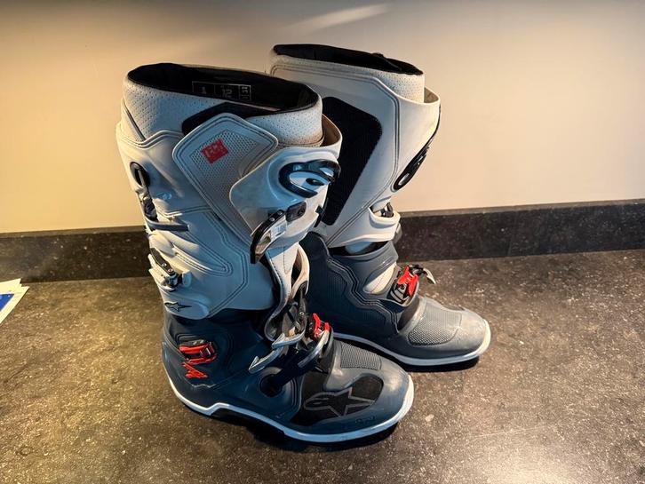 Alpinestars Tech 7 Crosslaarzen maat 47, Motoren, Kleding | Motorkleding, Laarzen, Heren, Tweedehands, Ophalen of Verzenden