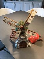 Schleich Peyo smurfenmolen 40020 uit 1981, compleet., Ophalen of Verzenden, Gebruikt, Huisje of Attribuut