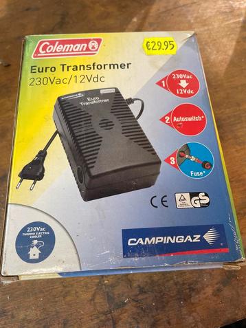 Coleman Euro Transformer 230Vac/12Vdc beschikbaar voor biedingen