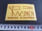 sticker someren p wijnen mode kapper, Ophalen, Zo goed als nieuw, Bedrijf of Vereniging