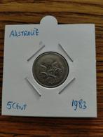 Australië 5 Cent 1983, Verzenden, Losse munt