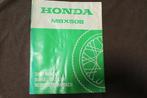 Honda MBX50S 1983 moped shop manual Mofa handbuch, Ophalen of Verzenden, Gebruikt