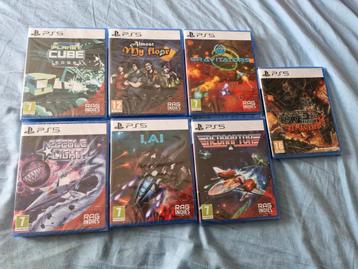 7 nieuwe playStation 5 red art games 1 koop. beschikbaar voor biedingen