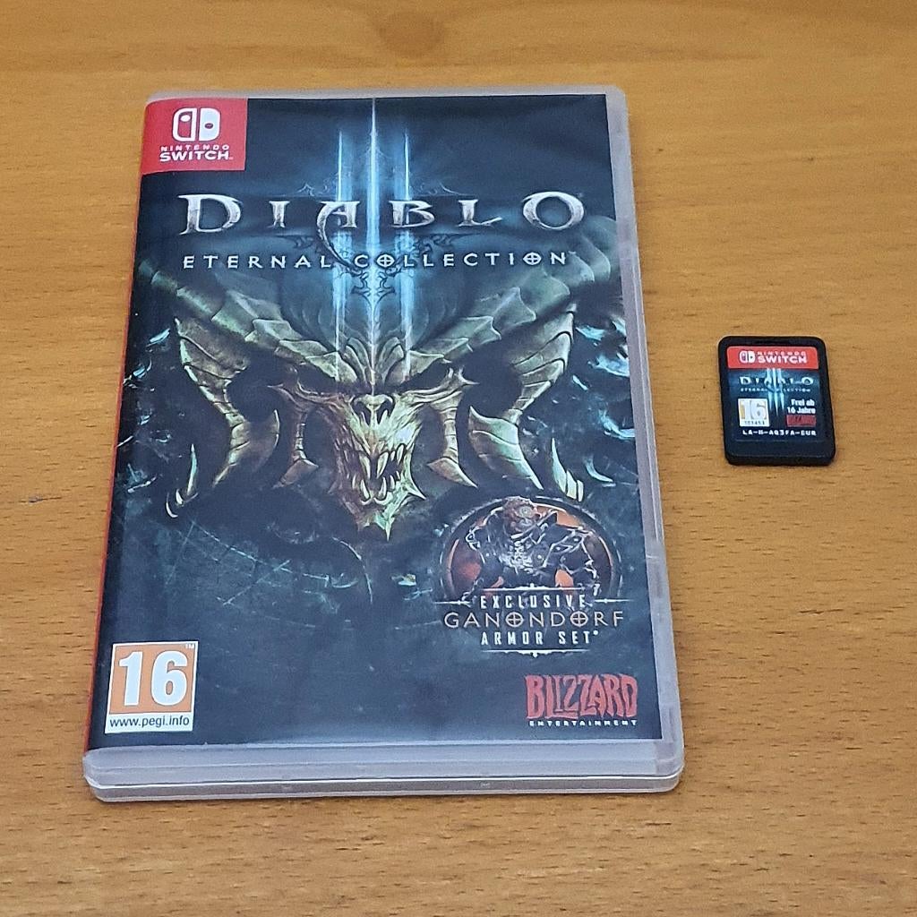 SWITCH | Diablo 3 ETERNAL COLLECTION, Spelcomputers en Games, Games | Nintendo Switch, Gebruikt, Avontuur en Actie, 1 speler, Vanaf 16 jaar