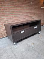 Tv-kastje met wieltjes, Ophalen, Gebruikt, 100 tot 150 cm, Minder dan 100 cm
