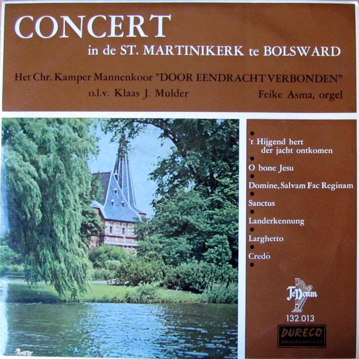 1965       Feike Asma & Chr. Kamper Mannenkoor  10”LP, Cd's en Dvd's, Vinyl Singles, Zo goed als nieuw, Overige typen, Religie en Gospel