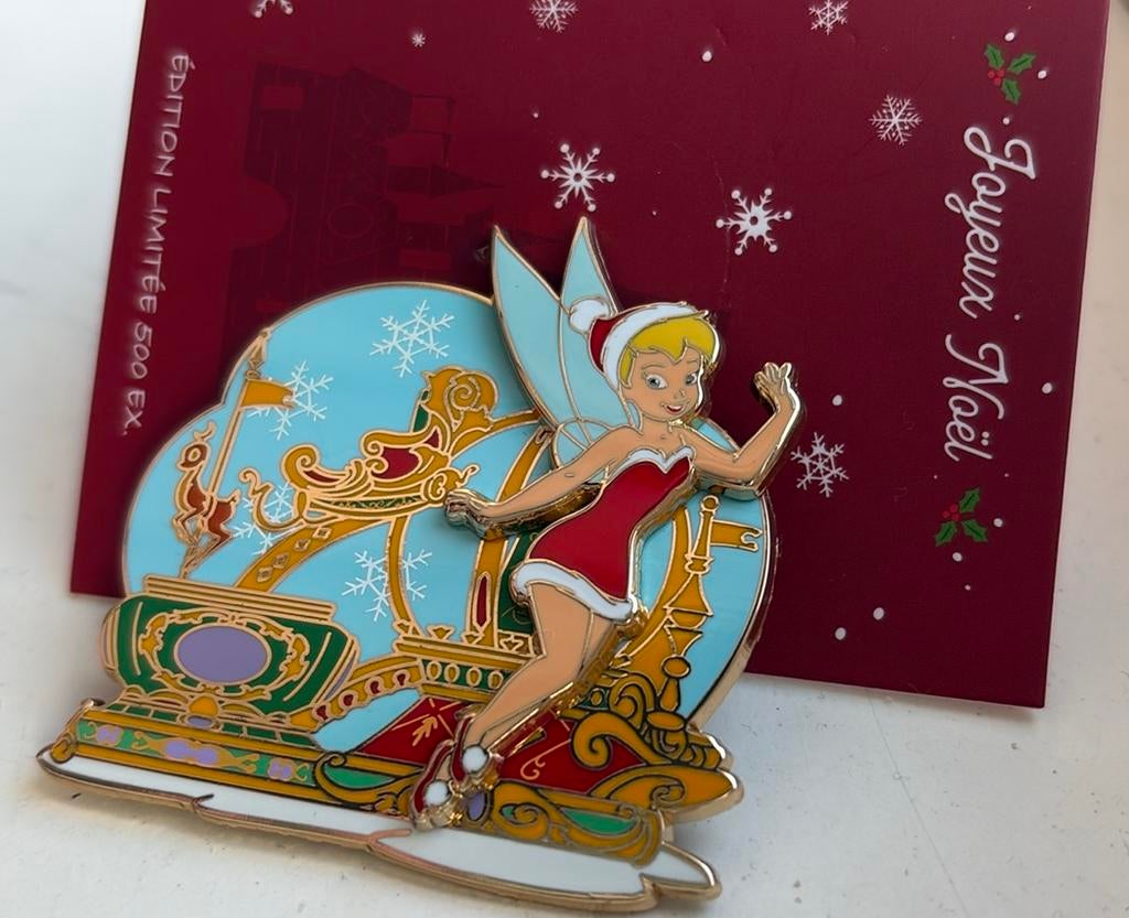 Limited Edition Disney pin tinkerbell, Ophalen of Verzenden, Zo goed als nieuw, Button of Speldje