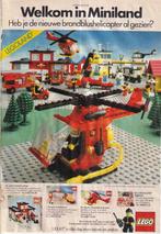 Retro reclame 19782 Lego Miniland brandweer helicopter, Overige typen, Ophalen of Verzenden