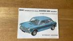 Brochure Austin 1800 Balanza, Ophalen of Verzenden, Overige merken