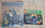 Lego Minecraft The Dungeon 21119, Ophalen of Verzenden, Zo goed als nieuw, Complete set, Lego