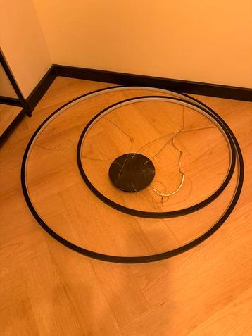 Led twee ringen lamp