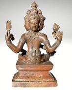 Bronzen Avalokiteshvara (Guanyin/Chenrezig), Huis en Inrichting, Ophalen of Verzenden, Gebruikt