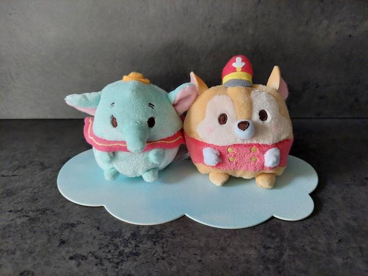 Disney Store - Ufufy - Dumbo en Timothy - Nieuw, Verzamelen, Disney, Nieuw, Knuffel, Bambi of Dumbo, Ophalen of Verzenden