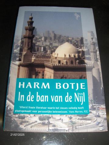 Harm Botje-In de ban van de Nijl-Uiterst Fraaie Literatuur. beschikbaar voor biedingen