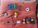 12 vintage sleutelhangers, Verzamelen, Sleutelhangers, Gebruikt, Ophalen of Verzenden