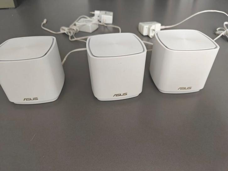 Asus ZenWifi XD4 (3 stuks), Computers en Software, Accesspoints, Zo goed als nieuw, Ophalen of Verzenden