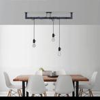 Stoere loftlamp met drie lampen, Ophalen, Zo goed als nieuw, 75 cm of meer