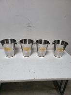 ijsemmer laurent perrier met lederen handvat 3 stuks, Verzamelen, Ophalen of Verzenden, Gebruikt, Gebruiksvoorwerp