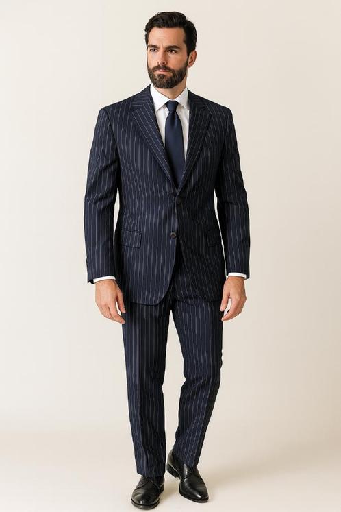 Stijlvolle herenblazer Ravazzolo – maat 54, Kleding | Heren, Kostuums en Colberts, Gedragen, Maat 52/54 (L), Blauw, Ophalen of Verzenden