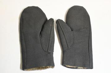 duitse winterwanten luftwaffe blauw grijs bont gevoerd HJDJ beschikbaar voor biedingen