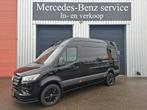 Mercedes Sprinter GB 319 CDI 190pk L2 RWD 9G-TRONI, Automaat, Stof, Gebruikt, Zwart