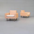 Theo Ruth model 410 lounge fauteuil voor Artifort set/2, 75 tot 100 cm, Gebruikt, Stof, 75 tot 100 cm