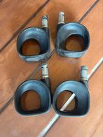 Vitra stoelverhogers voor Eames aluchairs, Kunststof, Gebruikt, Zwart, Ophalen of Verzenden