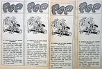 9 vintage advertenties jeugdblad 66-75 Pep Peptoe Lucky-Luke, Ophalen of Verzenden, Gebruikt, Overige typen