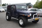 Jeep Wrangler 4.0i Hardtop Plus softtop (bj 2006), Auto's, Jeep, 1556 kg, Stof, Gebruikt, Blauw