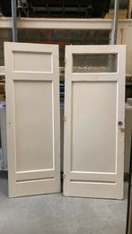 Paneeldeuren | 1/2/3/4 vakken | jaren 30 | antieke | glas |, Ophalen, 80 tot 100 cm, Binnendeur, 200 tot 215 cm