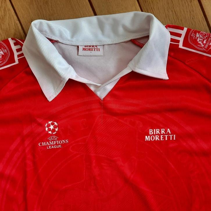 UEFA Champ League sport t- shirt rood wit maat L - nieuw -, Kleding | Heren, Sportkleding, Nieuw, Voetbal, Maat 48/50 (M), Rood