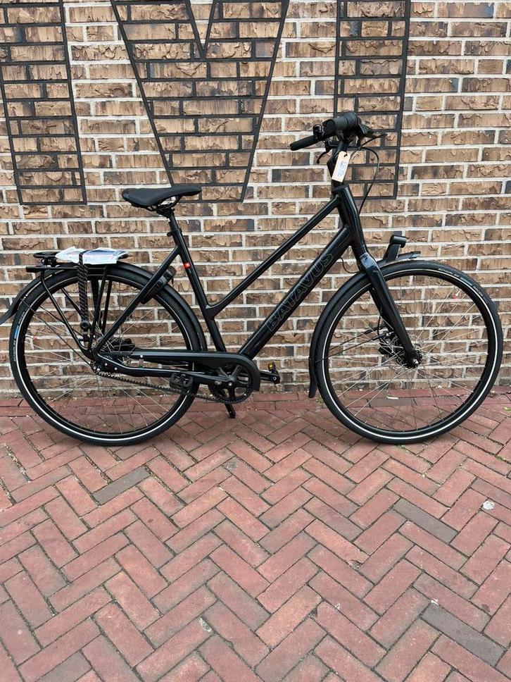 Batavus Senz Exclusive Damesfiets glans zwart, Fietsen en Brommers, Fietsen | Dames | Damesfietsen, Nieuw, Batavus, Versnellingen