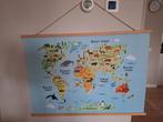 Wereldkaart voor Kinderen, Huis en Inrichting, Ophalen, Minder dan 50 cm, 50 tot 75 cm, Print