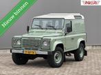 Land Rover Defender 2.5 Td5 90 | Grassmere Green | Uniek! |, Auto's, Stof, Zwart, 2495 cc, 122 pk