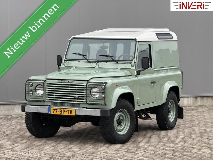 Land Rover Defender 2.5 Td5 90 | Grassmere Green | Uniek! |, Auto's, Bestelauto's, Bedrijf, Te koop, Alarm, Centrale vergrendeling