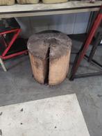 Houten hakblok / werkplaats kruk, Ophalen, Gebruikt