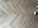 PVC vloer Mflor visgraat XL plak A+ merk 16,4 M2, Ophalen, Kunststof, 50 tot 150 cm, Nieuw