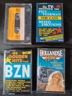 4x cassettebandjes Nederlandstalige artiesten, Cd's en Dvd's, Gebruikt, 2 t/m 25 bandjes, Ophalen of Verzenden, Origineel