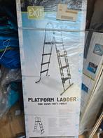 Exit zwarte zwembadtrap nieuw, Doe-het-zelf en Verbouw, Ladders en Trappen, Ophalen, Nieuw, Minder dan 2 meter
