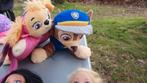 Knuffel sky en chase van paw patrol, Ophalen of Verzenden, Zo goed als nieuw